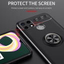 Realme C21Y / C25Y Θήκη Κινητού Μαύρη με Blue Ring - Image 2