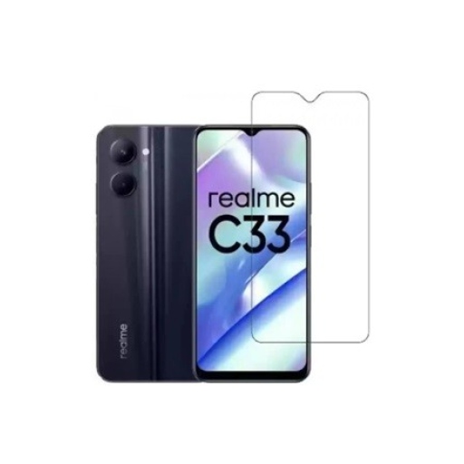 Realme C33 Διάφανη Προστασία Οθόνης - Tempered Glass Screen Protection