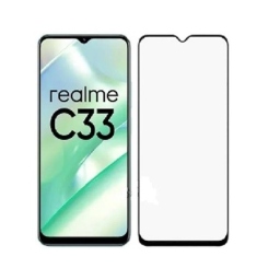 Realme C33 Πλήρη Προστασία Οθόνης - Tempered Glass Full Screen Protector