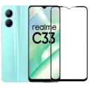 Realme C33 Tempered Glass Full Protection Matte Anti-Finger - Ματ Τζάμι Πλήρους Προστασίας Οθόνης Κινητού - Image 1