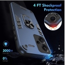 Θήκη Armor Shockproof για Redmi Note 13 Pro Plus με Stand Μπλε - Image 2