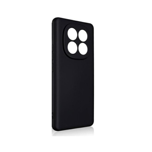 Θήκη Σιλικόνης Redmi Note 14 Pro 5G Μαύρη με Προστασία Κάμερας