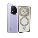 Redmi Note 14 Pro Plus Θήκη Σιλικόνης Glitter & Strass - Silver - Image 1