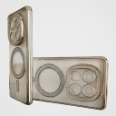 Redmi Note 14 Pro 5G Θήκη Σιλικόνης Glitter & Strass - Gold - Image 1