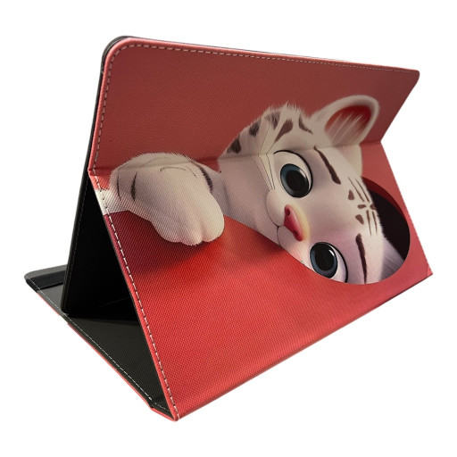 Θήκη Tablet Ροζ με Γατάκι – Universal 10”