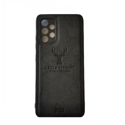 Samsung Galaxy A13 4G -Θήκη Προστασίας Κινητού - Mobile Back Case Fabric Camera Protecion Black