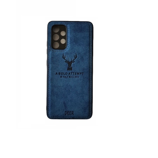 Samsung Galaxy A13 4G - Θήκη Προστασίας Κινητού - Mobile Back Case Fabric Camera Protecion Blue