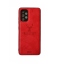 Samsung Galaxy A13 4G - Θήκη Προστασίας Κινητού - Mobile Back Case Fabric Camera Protecion Red