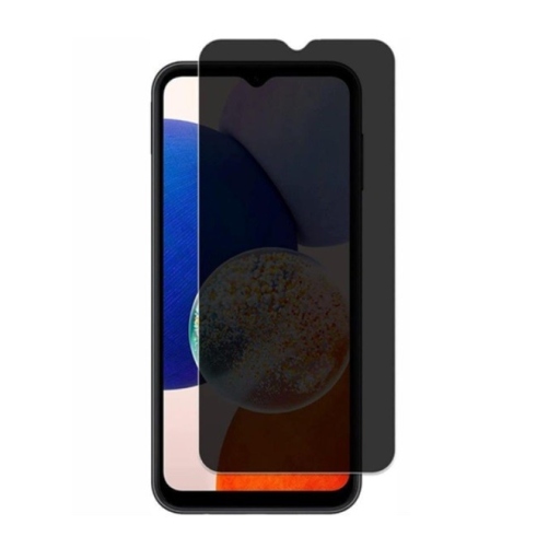 Samsung Galaxy A14 Privacy Full Tempered Glass Screen Protector - Απόρρητη Προστασία Οθόνης Φιμέ