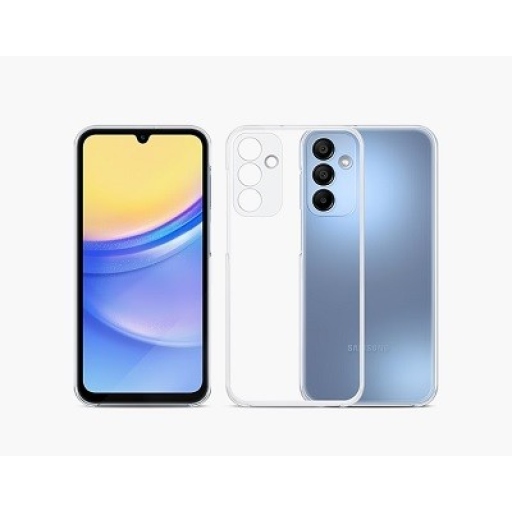 Samsung Galaxy A15 Διάφανη Θήκη Σιλικόνης με Προστασία Κάμερας - Silicone Case