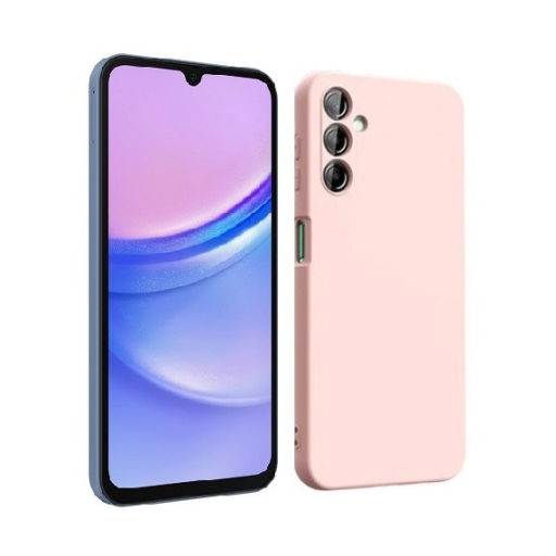 Samsung Galaxy A15 Θήκη Σιλικόνης Pink Sand