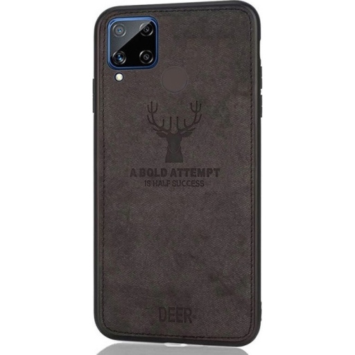 Samsung Galaxy A22 5G - Θήκη Προστασίας Κινητού - Mobile Back Case Fabric Black