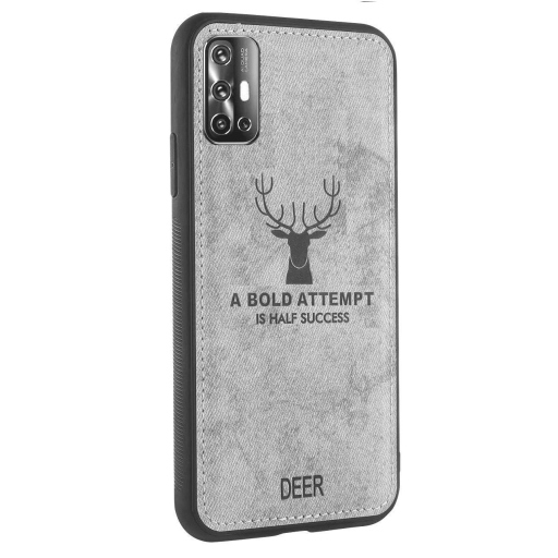 Samsung Galaxy A22 5G Θήκη Προστασίας Κινητού - Mobile Case Fabric Grey