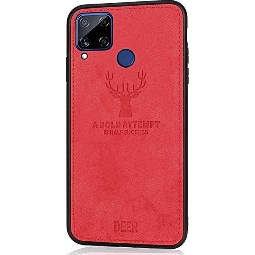 Samsung Galaxy A22 5G - Θήκη Προστασίας Κινητού - Mobile Case Fabric Red
