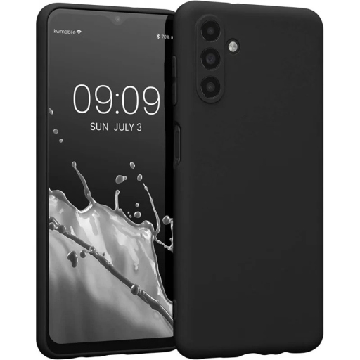 Μαύρη Θήκη Σιλικόνης Samsung Galaxy A24 - Back Case Silicone Black