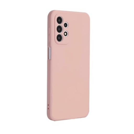 Samsung Galaxy A32 5G Θήκη Σιλικόνης με Προστασία Κάμερας Pink Sand