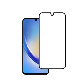 Samsung Galaxy A34 Tempered Glass Full Protection Matte Anti-Finger - Ματ Τζάμι Πλήρους Προστασίας Οθόνης Κινητού