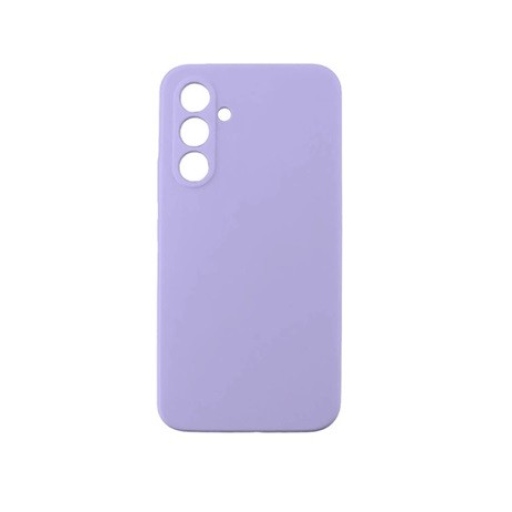 Samsung Galaxy A34 Θήκη Σιλικόνης με Προστασία Κάμερας - Λιλά