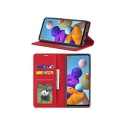 Samsung Galaxy A35 Δερμάτινη Θήκη Κινητού Μαγνητική - Mobile Case Leather Book Forwenw Red - Image 2