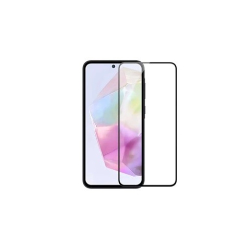 Samsung Galaxy A35 Tempered Glass Full Screen Protection Anti-Finger - Ματ Τζάμι Πλήρους Προστασίας Οθόνης
