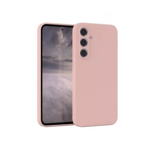 Samsung Galaxy A35 Θήκη Σιλικόνης με Προστασία Κάμερας - Pink Sand