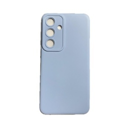 Samsung Galaxy A55 Γαλάζια Θήκη Σιλικόνης με Προστασία Κάμερας Sky Blue