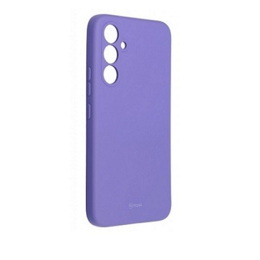 Samsung Galaxy A55 Θήκη Σιλικόνης με Προστασία Κάμερας - Λιλά