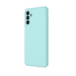 Samsung Galaxy A55 Θήκη Σιλικόνης με Προστασία Κάμερας - Γαλάζια