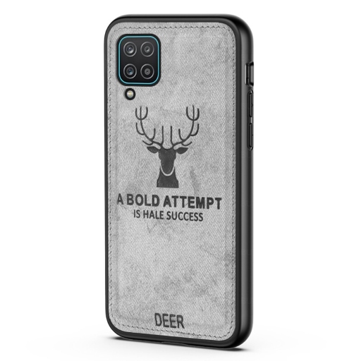 Samsung Galaxy M12 - Θήκη Προστασίας Κινητού - Mobile Back Case Fabric Grey