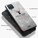 Samsung Galaxy M12 - Θήκη Προστασίας Κινητού - Mobile Back Case Fabric Grey - Image 4