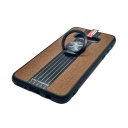 Samsung Galaxy S10e Case with Ring - Θήκη Προστασίας με Δαχτυλίδι Καφέ - Image 2
