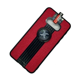 Samsung Galaxy S10e Case with Ring - Θήκη Προστασίας με Δαχτυλίδι Red