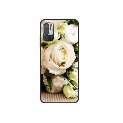 Samsung Galaxy S21 Ultra Θήκη Προστασίας 3D - Back Silicone Case White Roses