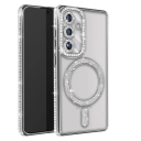 Samsung Galaxy S24 Plus Glitter and Strass Θήκη Σιλικόνης Silver - Image 1