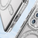 Samsung Galaxy S24 Plus Glitter and Strass Θήκη Σιλικόνης Silver - Image 2