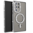 Samsung Galaxy S24 Ultra Glitter and Strass Θήκη Σιλικόνης Silver - Image 1