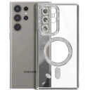 Samsung Galaxy S24 Ultra Glitter and Strass Θήκη Σιλικόνης Silver - Image 2