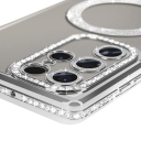 Samsung Galaxy S24 Ultra Glitter and Strass Θήκη Σιλικόνης Silver - Image 3
