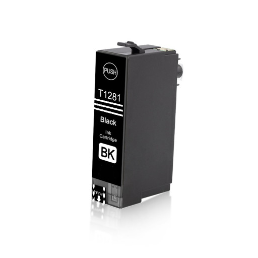 Epson T 1281 Black - Μαύρο Συμβατό Μελάνι Εκτυπωτή