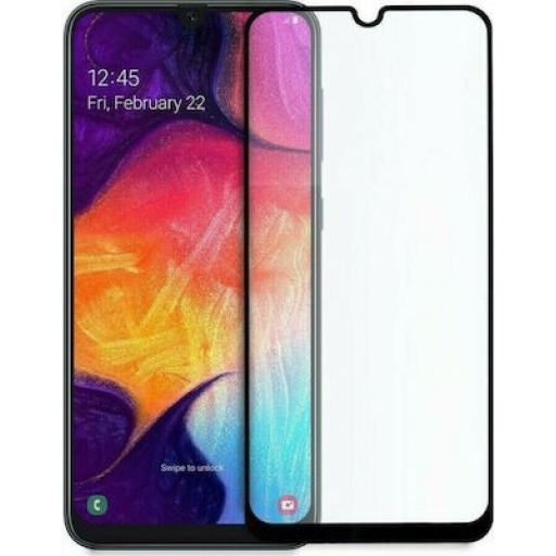 TEMPERED GLASS FULL COVER 20D - ΠΡΟΣΤΑΤΕΥΤΙΚΟ ΤΖΑΜΙ ΟΘΟΝΗΣ ΓΙΑ SAMSUNG GALAXY A13 4G - BLACK - OEM
