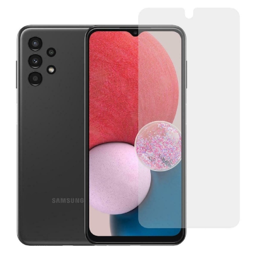 TEMPERED GLASS FULL COVER - ΠΡΟΣΤΑΤΕΥΤΙΚΟ ΤΖΑΜΙ ΟΘΟΝΗΣ ΓΙΑ SAMSUNG GALAXY A13 4G - ΔΙΑΦΑΝΟ - OEM