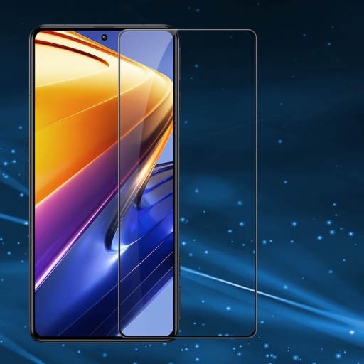Τζάμι Προστασίας Οθόνης Πλήρους Κάλυψης Xiaomi Poco F4 GT - Tempered Glass Full Cover Black
