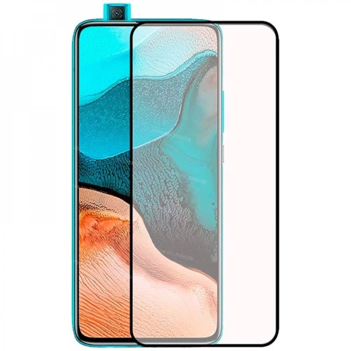 TEMPERED GLASS PREMIUM FULL FACE 5D FULL GLUE 9H - ΠΡΟΣΤΑΤΕΥΤΙΚΟ ΤΖΑΜΙ ΟΘΟΝΗΣ ΓΙΑ XIAOMI POCOPHONE F2 ( POCO F2 PRO ) BLACK - OEM