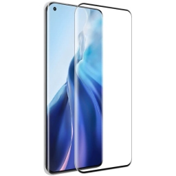 Προστατευτικό Τζάμι Οθόνης Xiaomi Mi 11 - Tempered Glass Premium Full Face Curved 9D - Transparent