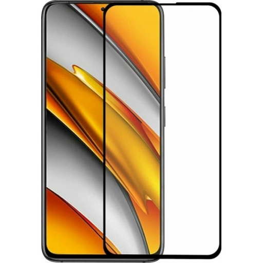 TEMPERED GLASS PREMIUM FULL FACE - ΠΡΟΣΤΑΤΕΥΤΙΚΟ ΤΖΑΜΙ ΟΘΟΝΗΣ ΓΙΑ POCO F3 - ΜΑΥΡΟ