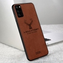 ΘΗΚΗ DEER CLOTH BACK CASE FOR SAMSUNG GALAXY A32 5G - BROWN - Image 2
