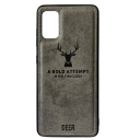 ΘΗΚΗ DEER CLOTH BACK CASE FOR SAMSUNG GALAXY A32 5G - GREY - Image 1