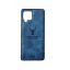ΘΗΚΗ DEER CLOTH BACK CASE FOR SAMSUNG GALAXY A42 5G - BLUE