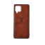ΘΗΚΗ DEER CLOTH BACK CASE FOR SAMSUNG GALAXY A42 5G - BROWN