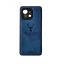 ΘΗΚΗ DEER CLOTH BACK CASE WITH CAMERA PROTECTION FOR XIAOMI MI 11 - BLUE